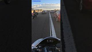 Lane Splitting in Front of Cop [upl. by Clarance]