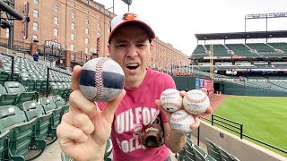 WEIRDEST BASEBALL ever I found this at Camden Yards [upl. by Blockus]