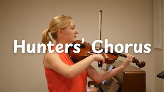 Hunters Chorus  Suzuki Viola School Book 2 [upl. by Hollyanne899]