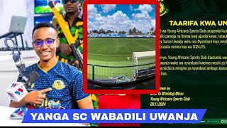 YANGA WABADILISHA UWANJA VIJEMBE VYATAWALA [upl. by Liahus923]