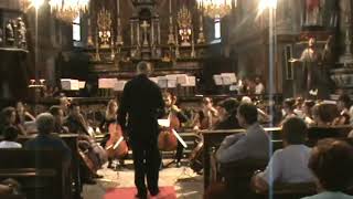 SELMI CELLO CONCERTO PACCAGNELLA Dir ITALIAN SUZUKI TEACHERS ORCHESTRA FestivalViaFrancigena MOSCA [upl. by Shell]