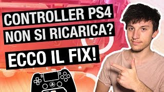 Come Risolvere Problema Ricarica Batteria Controller PS4 che non si accende [upl. by Rolfston]