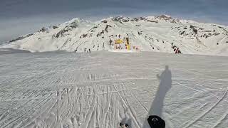 POV Ski Arlberg last Day 😪 Run of Fame [upl. by Atsahs]