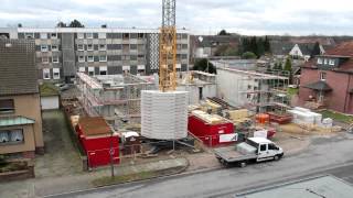 Zeitraffer Abriss und Neubau Gerätehaus Freiwillige Feuerwehr CastropRauxel Löschzug Henrichenburg [upl. by Gannie796]