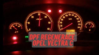 Nucená regenerace DPF filtru Opel Vectra C pomocí klonu diagnostiky OPCOM [upl. by Alleiram]