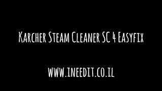 Karcher Steam Cleaner SC 4 Easyfix [upl. by Omrellug]