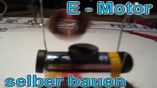 How2 Kleinen Elektromotor einfach selber bauen [upl. by Sidnak]