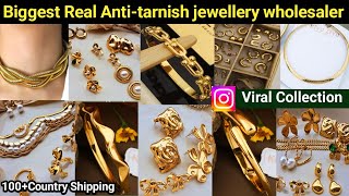 Latest Exclusive Anti Tarnish Jewellery Collection 2024  Celebrity Style Western amp Korean Jewellery [upl. by Ynad103]