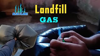 Burning Landfill GAS  SOLID WASTE [upl. by Giffard]