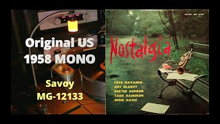 LP Live Nostalgia  Fats Navarro Memorial No 2 Original 1958 US MONO Savoy Records MG12133 [upl. by Tymes]