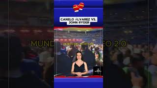 Canelo Álvarez vs John Ryder boxeo boxing box [upl. by Fadden140]