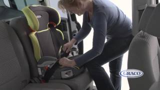 Smyths Toys  GRACO  Junior Maxi Logico L amp Assure car seat installation guide [upl. by Olmsted]