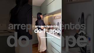 Arrependimentos em um Apartamento de 36 metros apartamentopequeno apartamentonaplanta [upl. by Amii]