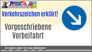 Was zeigt dir der Pfeil auf diesem Vorschriftzeichen an Dieses Verkehrszeichen solltest du beachten [upl. by Geer]