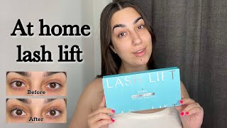 AYASAL LASH LIFT KIT  At home lash lift ItsJoannaCristina [upl. by Nylasoj]