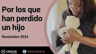 El Video del Papa 11  NOVIEMBRE 2024 Por los que han perdido un hijo [upl. by Ahcsatan46]