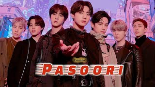 Pasoori ft BTS [upl. by Hajan597]