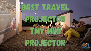 TMY Mini Projector Review PocketSized Cinema for Travelers 20 OFF [upl. by Yelsehc]