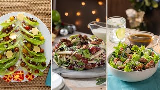 Ensaladas navideñas fáciles  kiwilimón recetas [upl. by Auehsoj]