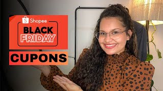 CUPOM SHOPEE PARA NOVEMBRO  OFERTAS IMPERDÍVEIS DA BLACK FRIDAY DA SHOPEE 2024 🔥✨ [upl. by Gerdi]