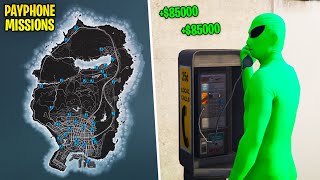 GTA 5 Online The Contract NEW PAYPHONE MISSIONS  How To Make An Extra 70000 Each Time [upl. by Deehan]