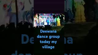 Deewana dance group today my village dance competition program viral video subscribe new enjoy [upl. by Edniya]