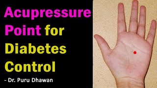 ACUPRESSURE POINTS FOR DIABETES PARALYSIS [upl. by Davie]