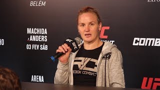 UFC Belem Valentina Shevchenko PostFight Press Conference  MMA Fighting [upl. by Inwat]