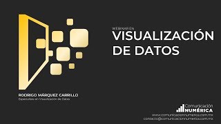 Webinar en Visualización Gráfica de Datos [upl. by Onailimixam]