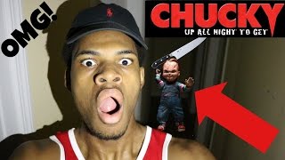 CHUCKY BROKE IN MY HOUSE OMG [upl. by Deppy]