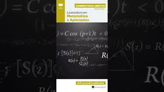 Licenciatura em Matemática e Aplicações [upl. by Radman147]