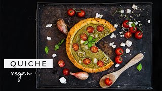 Quiche  vegan und glutenfrei  OHNE MEHL [upl. by Galasyn815]