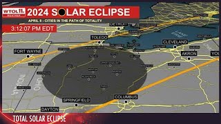 WATCH Solar eclipse path of totality across entire US [upl. by Etnovaj]