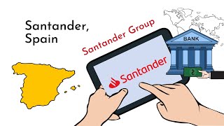 Santander Bank Banco Santander  History and Company profile overview [upl. by Anatlus513]