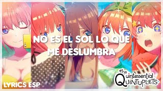 Gotoubun no Hanayome Summer Memories OP Full  quotMinamikazequot Sub  Es [upl. by Latton]