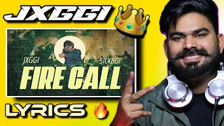 REACTION ON  Fire Call Official Video Jxggi  Sickboi  Latest Punjabi Songs 2024 [upl. by Sholeen]