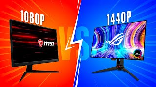 1080p Vs 1440p Gaming  Which Resolution is Better in 2024 [upl. by Wearing]