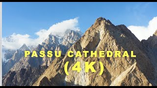 Best 4k video of Passu cones hunza [upl. by Atnahsa]