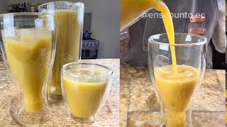 Colada de Avena con Naranjilla y Zanahoria  Súper fácil de preparar y muy nutritiva [upl. by Etteval313]