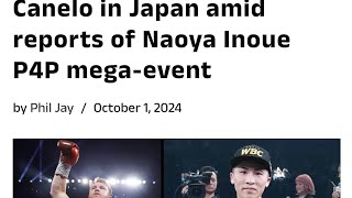 CANELO JAPAN FIGHT 2024 IS REAL INOUE SAME CARD [upl. by Schilt]