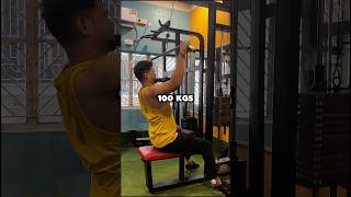 Lat pull down challenge 🔥🔥 shorts [upl. by Enitsugua39]