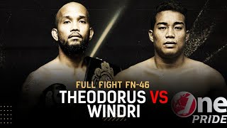 Title Fight Welterweight Theodorus Ginting vs Windri Patilima  Full Fight One Pride MMA FN 46 [upl. by Eicirtap]