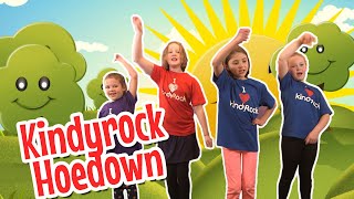 kindyRock Hoedown  Western Dance amp Action Song for Preschoolers and Kindergarteners [upl. by Akenal]