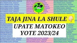 KUANGALIA MATOKEO YA NECTA 2023 FORM TWO NA DARASA LA NNE 2023 Bonyeza link chini ya video hii [upl. by Ury]