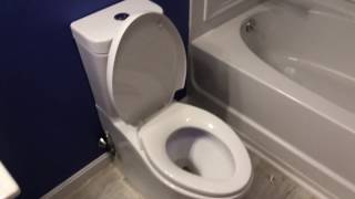 Review  Tour KOHLER K55880 Purefresh QuietClose with GripTight Bumpers Elongated Toilet Seat [upl. by Itaws]