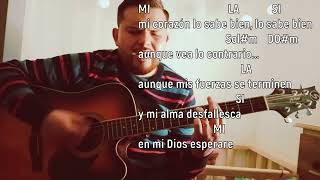 MI CORAZON LO SABE BIEN  ACORDES GUITARRA  COVER [upl. by Ahtnams]