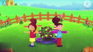 Ringa Ringa Roses With Lyrics  Nursery Rhymes And Songs  HD [upl. by Aivata]