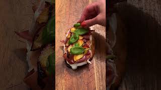 Grilled Peach amp Prosciutto Sandwich Recipe [upl. by Schnorr]