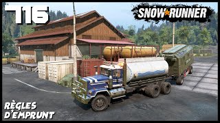 S14 tâche Règles demprunt  Snowrunner 716 Serie X [upl. by Wenonah597]