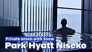 🏨 Park Hyatt Niseko Hanazono｜Suite and Private Onsen｜パーク ハイアット ニセコ｜파크 하얏트 니세코 [upl. by Sakovich]